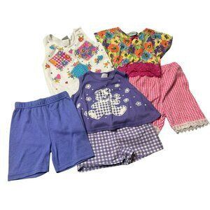 VTG 1990s Girls on the Go 6/6x Clothing Lot Shirts and Shorts 6 Pieces